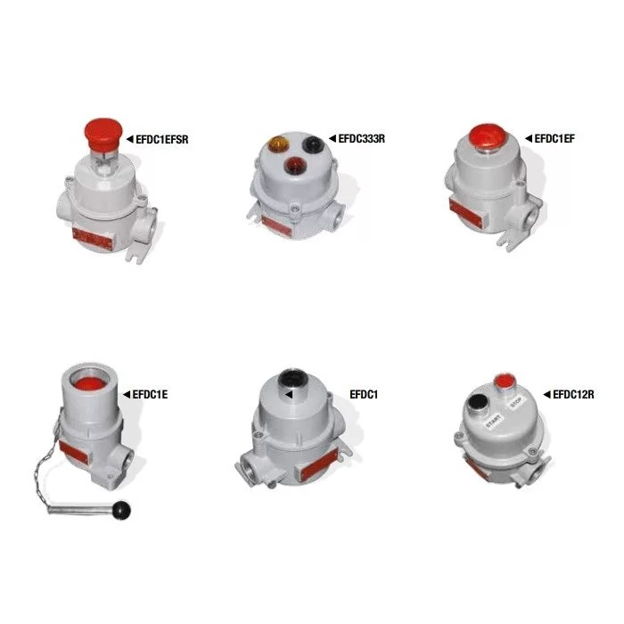 BARTEC FN – Ex-proof Ex-d Flameproof Aluminum Control Boxes for Ex-Zone 1- 21